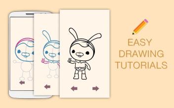 Draw Drawings Octonauts Ocean Adventures截图3