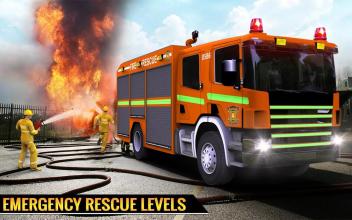 Real City Heroes Fire Fighter Games 2018 *截图5