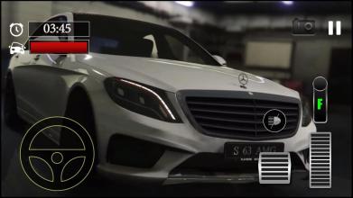 Car Parking Mercedes-Benz S63 Simulator截图1