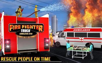 Real City Heroes Fire Fighter Games 2018 *截图4