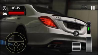 Car Parking Mercedes-Benz S63 Simulator截图3