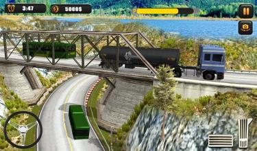 Off road Oil Tanker Transport Simulator 2018截图4