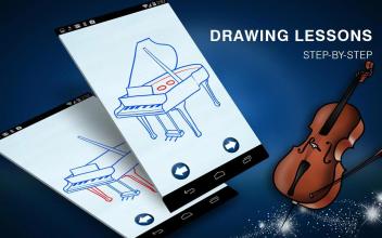 How to Draw All Types of Musical Instruments截图3