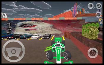 Formula 1 : Racing Car Parking Simulator Game 3D截图2