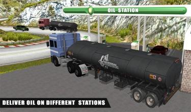 Off road Oil Tanker Transport Simulator 2018截图3