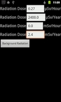 辐射剂量计算器截图