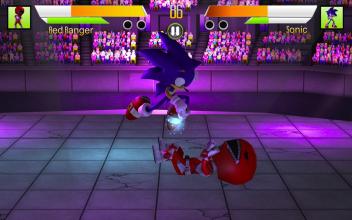 Power Red Rangers Vs Sonic Fighter截图5