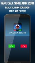 Fake Call Doreamon Simulator截图2