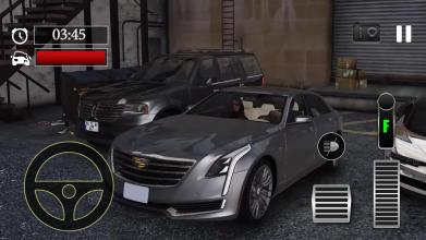 Car Parking Cadillac CT6 Simulator截图1