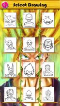 Coloring book for Dragon Goku Superhero截图2