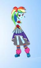 Dress Up Rainbow Dash MLPEGames截图3