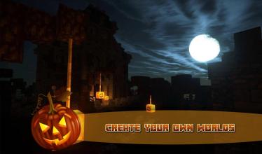 Halloween Craft Game: Crafting and Survival截图2