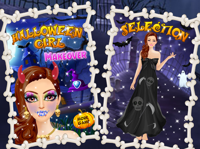 Halloween makeup salon截图5