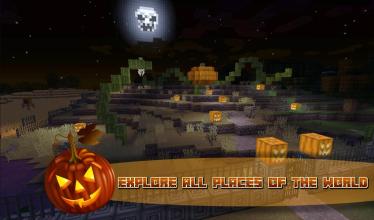 Halloween Craft Game: Crafting and Survival截图1