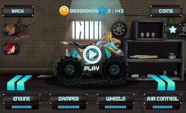 Hill climb Racing 3D截图4