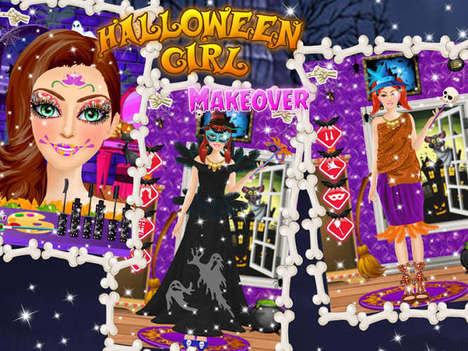 Halloween makeup salon截图4