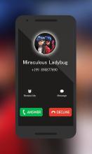 Fake call From Ladybug Simulator截图3