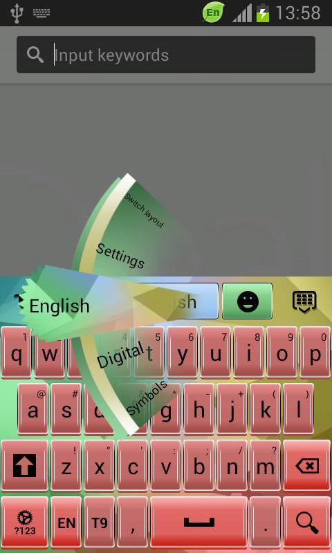 Keyboard for Motorola Moto G截图3