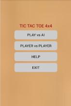 Strategic Tic Tac Toe 4x4截图1