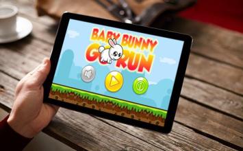 Baby Bunny Run Games截图1