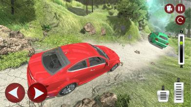 Offroad Car Drift Simulator: C63 AMG Driving截图2