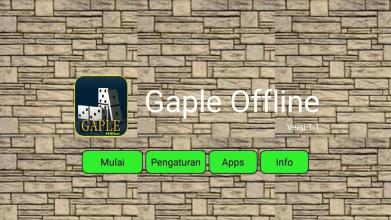 Gaple Offline ( Game )截图2