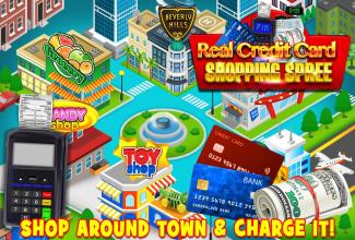 Real Credit Card Shopping Spree - Charge it Games截图1