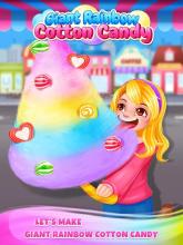 Carnival Fair Food - Sweet Rainbow Cotton Candy截图1