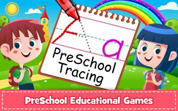 ABC PreSchool Kids Tracing & Phonics Learning Game截图1