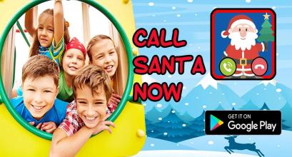 Santa Claus Fake Call prank FREE截图1