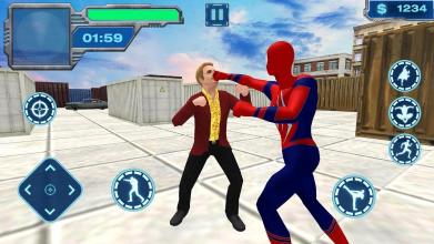 Flying Iron Spider - Rope Superhero截图1