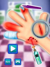 Virtual Hand Doctor: Surgery Operation Game截图5