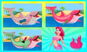 Mermaid Princess Dolphin Care截图3