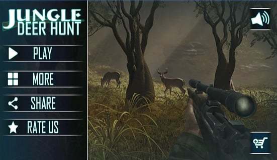 Jungle Deer Hunt:Sniper Shoot截图1