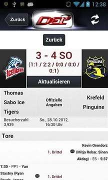 DEL - Deutsche Eishockey Liga截图
