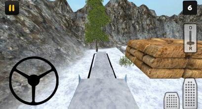 Winter Farm Truck 3D: Silo Transport截图5