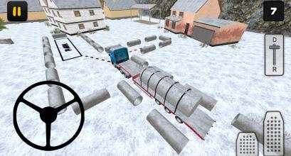 Winter Farm Truck 3D: Silo Transport截图3