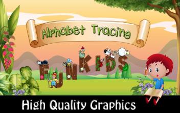 ABC learning and tracing with Phonic for kids截图1