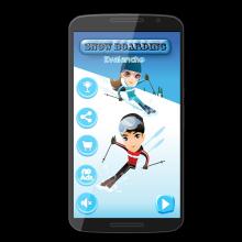 Snow Skating - Snowboard Racing截图1