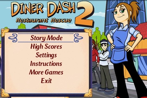 美女餐厅2官方版 Diner Dash 2截图1