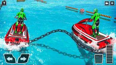 Chained Jet Ski Water Race Simulator 3D截图2