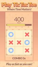 Quick Tac Toe - Fast paced Tic Tac Toe截图1