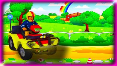 Fireman Sam Games & Firefighter truck games Kids截图2