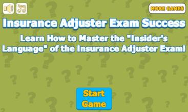 Insurance Adjuster Exam Success截图1