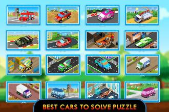 Puzzle Cars Games 2018截图2