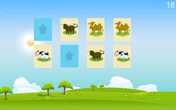Animals for kids - Memory Game截图2