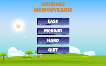 Animals for kids - Memory Game截图1