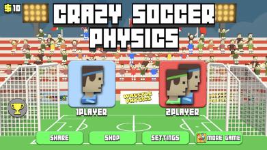 Soccer Physics Crazy - 2018 Happy Soccer Game截图4