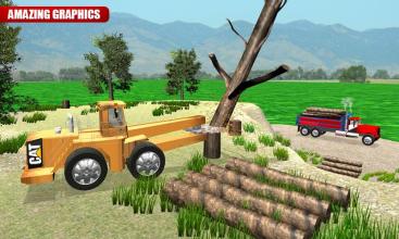 Wood Cargo Truck Timber Simulator截图3