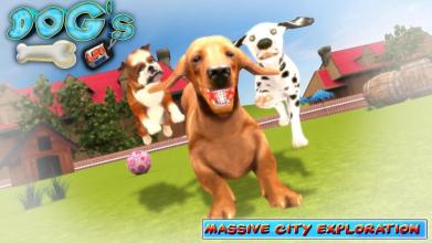 DOGS LIFE : Free Dog Games截图2